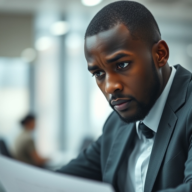 Scene showing an empty Lagos office with a concerned lawyer's presence, depicting a missing Lagos businessman investigation. AI Generated Image

Featured Image Description: A quiet, clean office environment with modern furnishings, a focused lawyer searching papers, symbolizing mystery and investigation linked to the missing Lagos businessman.

Featured Image Title: Missing Lagos Businessman Investigation Scene